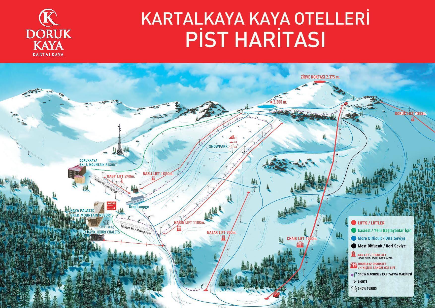 Dorukkaya Ski & Mountain Resort โบลู ภายนอก รูปภาพ